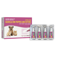 Neovela Flea & Worming for Puppies & Kittens Up to 2.5kg - Pink (4pk)