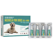 Neovela Flea & Worming for XLarge Dogs 20 - 40kg - Aqua (4pk)