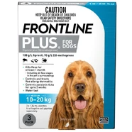 Frontline Plus Medium Dog 3pk - 10kg-20kg