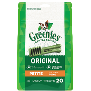 Greenies Petite pack of 340gm