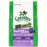 Greenies for dogs Bursting Blueberry Large 340g