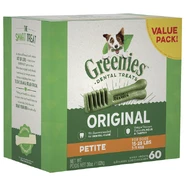 Greenies Petite Value pack 1kg  approx 60 treats per pack