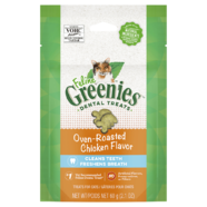 Greenies Feline Oven Roasted Chicken Dental Treats for cats 60gm