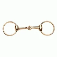 Key Ring Loose Ring Eggbutt Snaffle - Gold