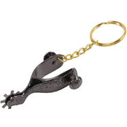 Spur Key Ring Black