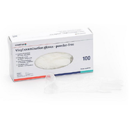 Covetrus White Vinyl Examination Gloves 100pk - Large