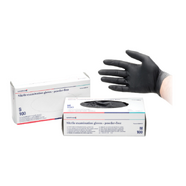 Covetrus Nitrile Black Powder-Free Examination Gloves 100pk - Large