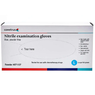 Covetrus Nitrile Blue Powder-Free Examination Gloves 200pk - Large