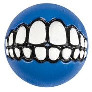 Rogz Grinz Ball Blue Med