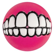 Rogz Grinz Ball Pink Med