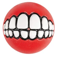 Rogz Grinz Ball Red Lge