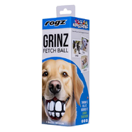 Rogz Grinz Fetch Ball - Medium 3pk (Variety Colours)