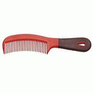 Plastic Comb with Rubber Handle