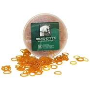 Mane Braiding Rubber Bands Braid-Ettes tub of 800 - Natural