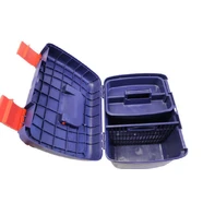 Supreme Grooming Box 40.8x30x29.5cm [Colour: Navy/Red]