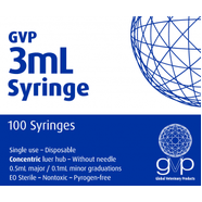 Syringe 3ml box of 100 Global Vet Products