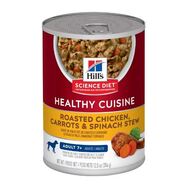 Hills Science Diet Healthy Cuisine Adult 7+ Canned Dog Food With Chicken 354g x 12 Pack