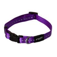 Rogz Classic Collar Purple Med