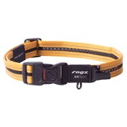 Rogz AirTech Collar for Dogs - Large Ochre