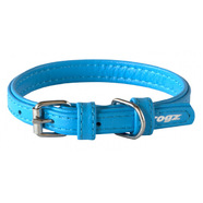 Rogz Leather Buckle Collar Extra Large (46-60cm) [Colour: Turquoise]