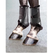 Equi-Guard Fleece Tendon Boots - Medium Natural