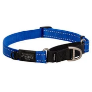 Rogz Control Collar Web Blue Med