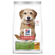 Hills Youthful Vitality Toy Small Dry Dog Food Science Diet for dogs over 7 Years