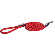 Rogz Classic Rope Lead Small (6mm)  1.8m Red