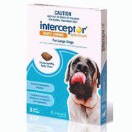 Interceptor Spectrum 3 pack Blue Large Dog 23-45kg Chews