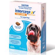 Interceptor Spectrum 6 pack Blue Large Dog 22-45kg Chews