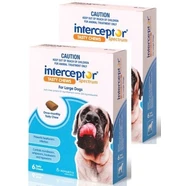 Interceptor Spectrum 12 pack Blue Large Dog 22-45kg Chews