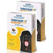 Interceptor Spectrum Medium Dog Yellow 11-22kg pack of 12