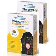 Interceptor Spectrum Medium Dog Yellow 11-22kg pack of 12