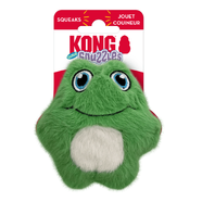 KONG Snuzzles Mini XS Plush Squeaky Dog Toy - Frog