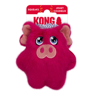 KONG Snuzzles Mini XS Plush Squeaky Dog Toy - Pig
