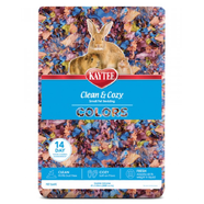 Kaytee Clean & Cozy Colors Kaleidoscope Bedding - 49.2L