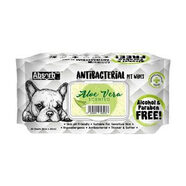 Absorb Plus Antibacterial Dog Wipes Aloe Vera 80 sheets 20 x 15cm