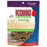 KONG Farmyard Friends Treats for dogs - BBQ Chicken Flavour 200g