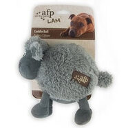 AFP Cuddle Ball Dog Toy 15 x 15cm Sheep