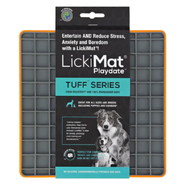 LickiMat Playdate Tuff - Orange