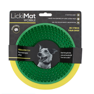 LickiMat Wobble Slow Feeder Green