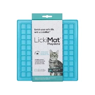 LickiMat Classic Playdate Cat - Turquoise 