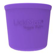 LickiMat Yoggie Pot - Purple