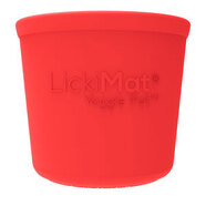 LickiMat Yoggie Pot - Red