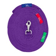 Showmaster Lunge Lead with Circle Markers - Purple