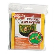 Living World Ferret Fun House Green 25cm