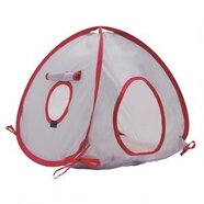Living World Small Animal Tent Small Red/Grey 
