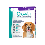 Oravet Dental Trial Pack Hygiene Chews for Medium Dogs 3 pack