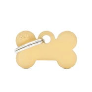 Pet ID Tag Basic Bone Gold Sml