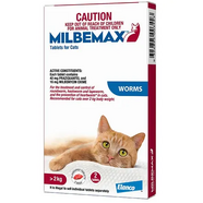 Milbemax Large Cat over 2kg - 2 tablet Pack